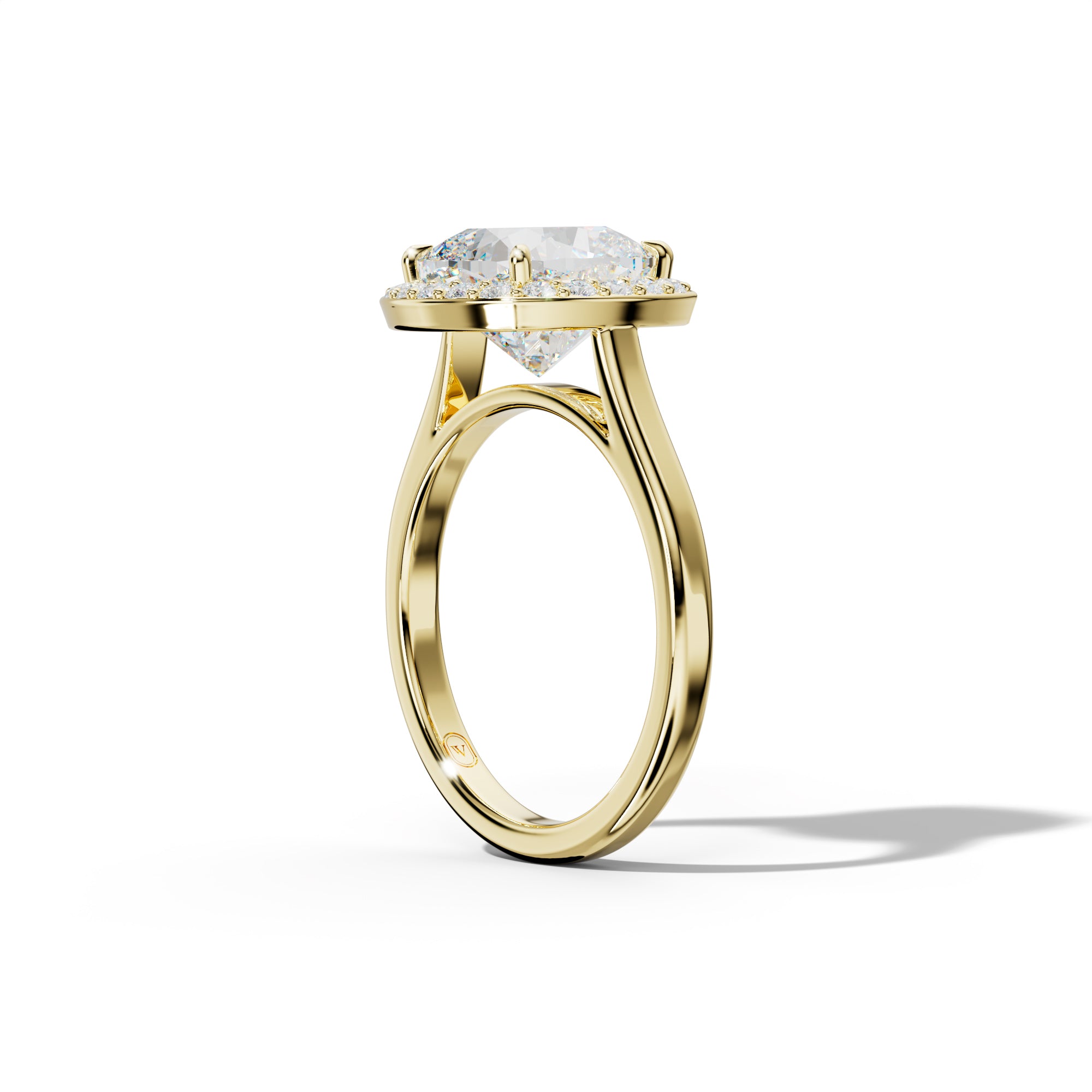 Josephine Cushion Cut Engagement Ring